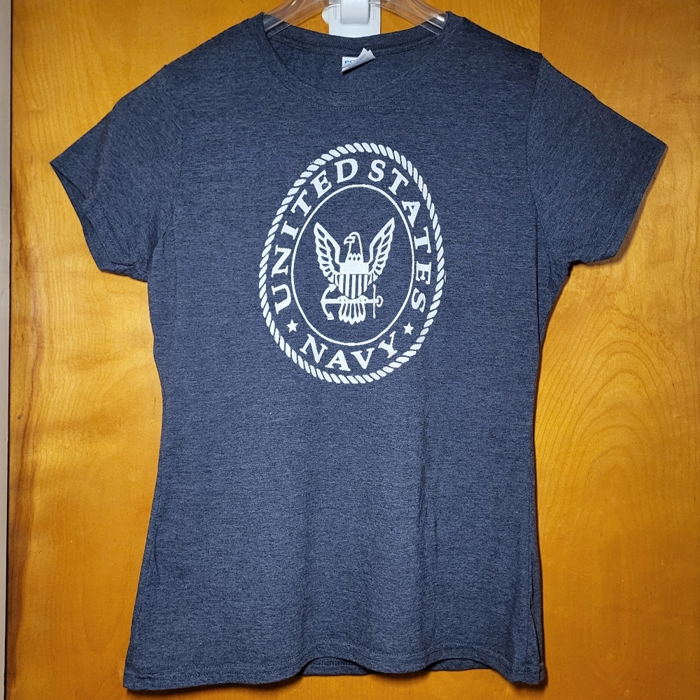United States Navy Heather Blue, Women's Graphic T-Shirt
